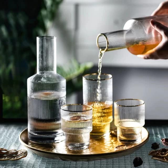 Negroni Crystal Ripple glass - 200ml & 150ml | 6PC