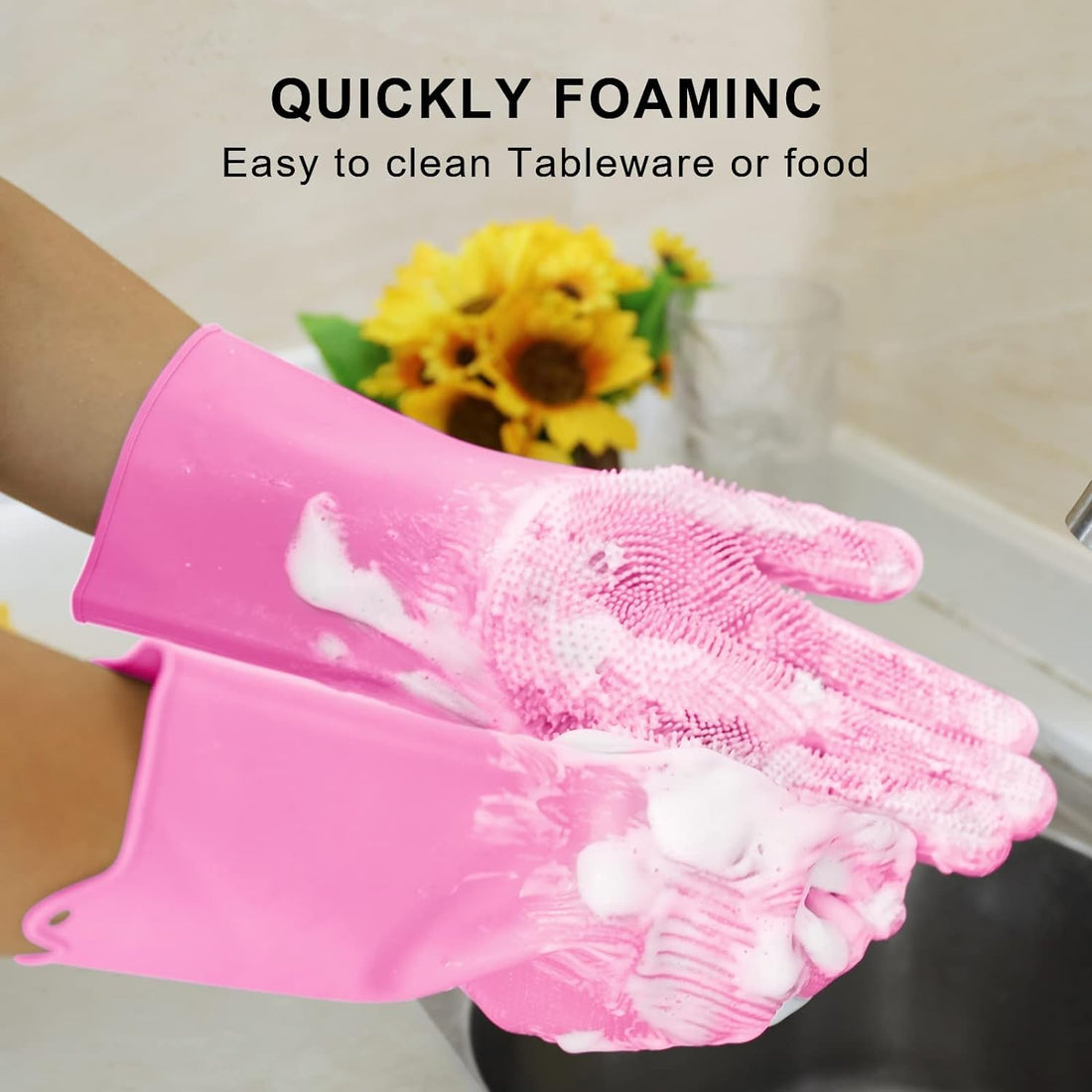 Silicone Dishwashing Gloves