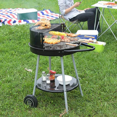 Open BBQ Grill Plate (Round)