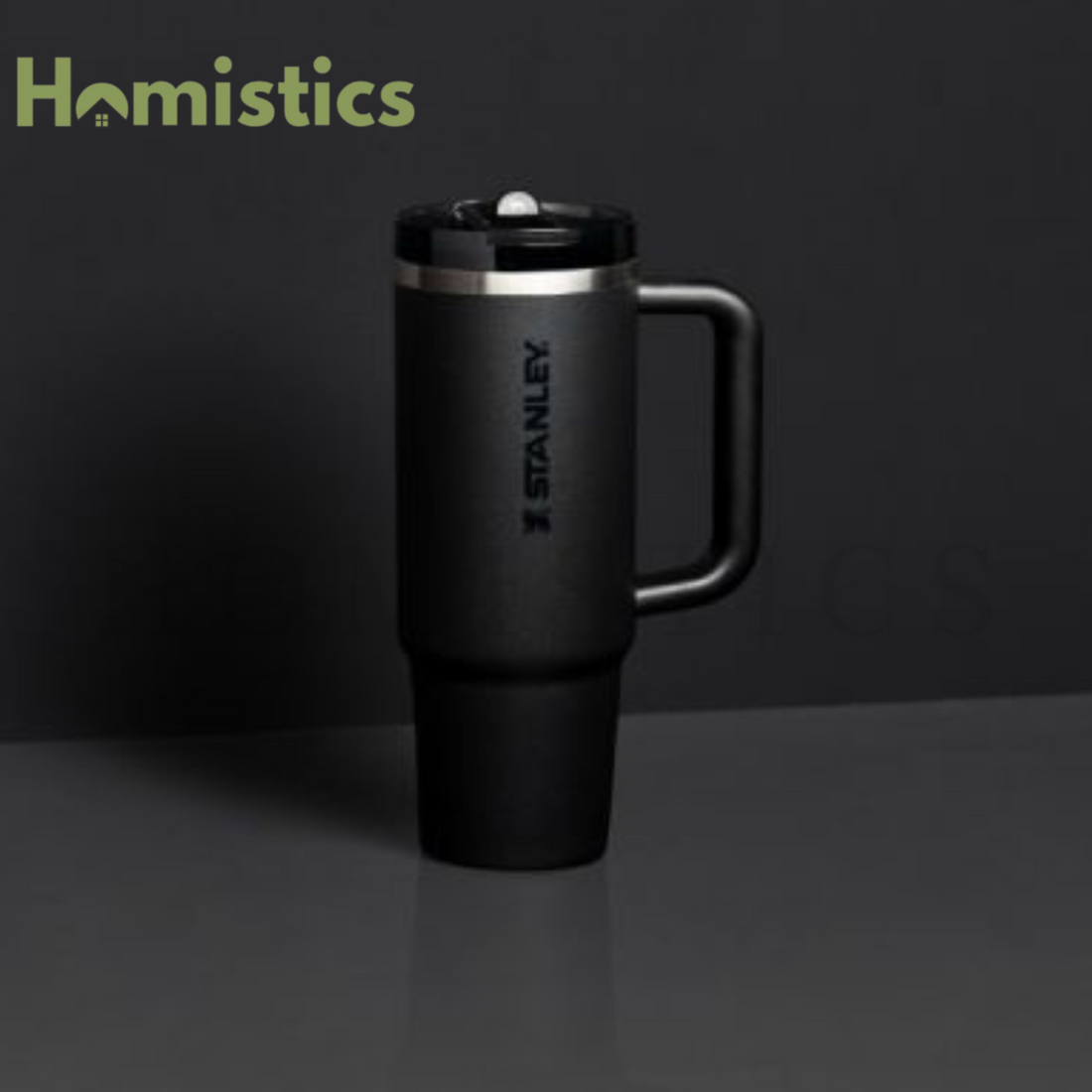 The Quencher ProTour Flip Straw Tumbler | 40 OZ - Black