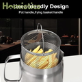 Kitchen Oil Fryer Pot for Reusing Cooking Oil Stainless Steel