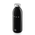 SMEG Clima Bottle 500 ml black stainless steel water bottle