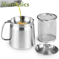 Stainless Steel Oil Strainer & Fryer Pot 2.0L with Lid for Kitchen Use in Pakistan